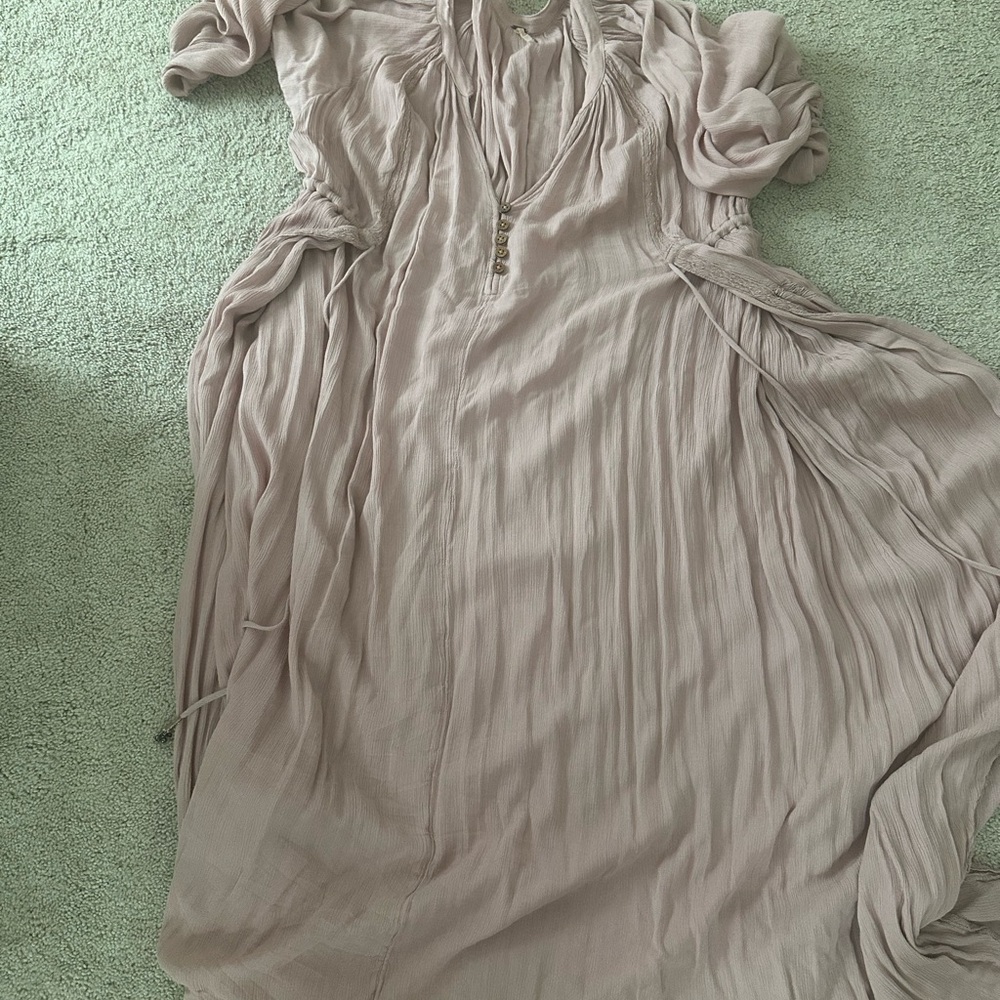 Free people plenty of love dress pink size XS